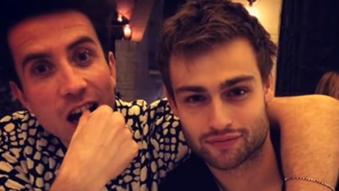 Douglas Booth pops into Radio 1 for a heartwarming chat with Grimmy